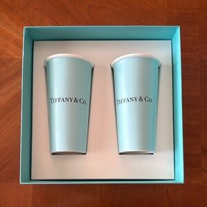 Tiffany & Co. Blue Ceramic Cups